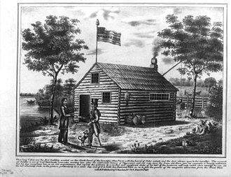Illustration for Log Cabin & Hard Cider