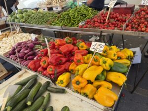 Outdoor market at Locorotondo
