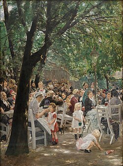 Beer garden