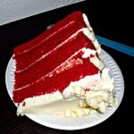 Slice of Red Velvet Cake