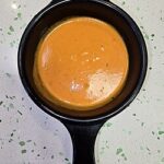 bowl of tomato basil soup